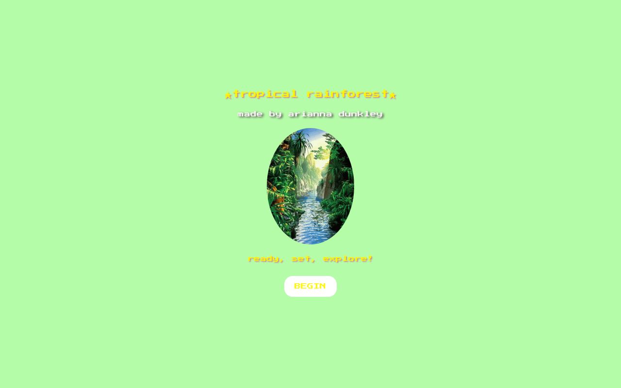 Carrd profile picture for @rainforest